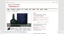 Desktop Screenshot of licorea.es
